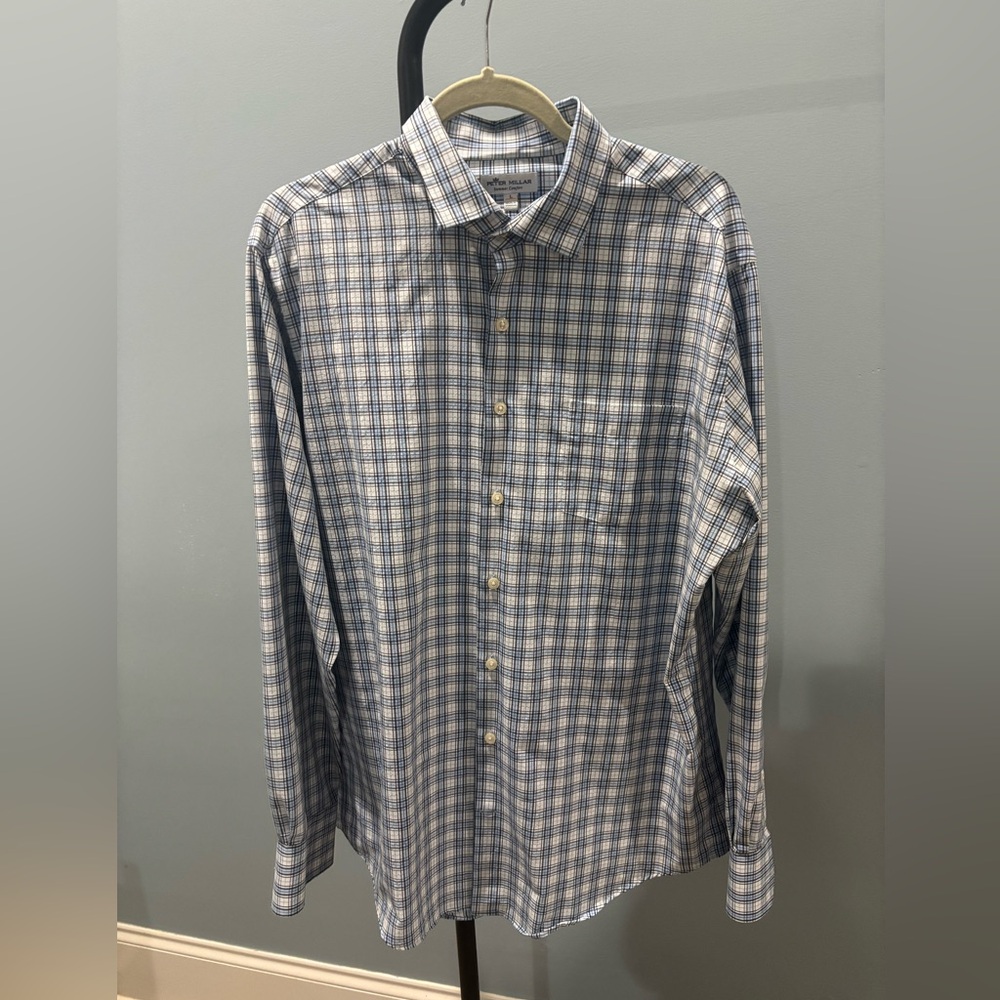 Peter Millar summer Performance Plaid Shirt